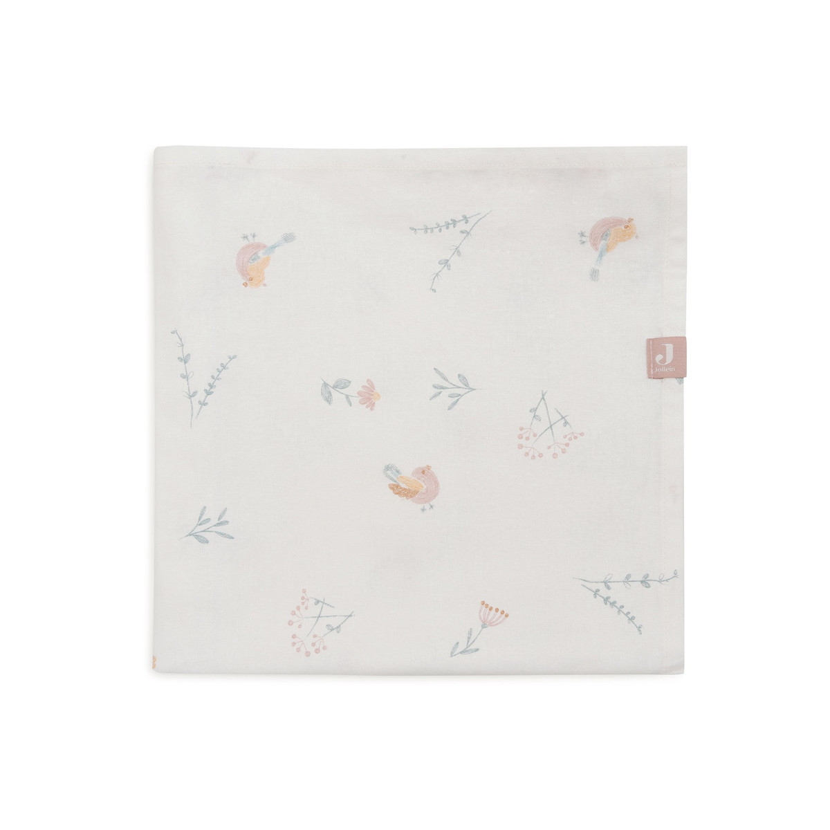 Jollein Lovely Birds 75 x 100 cm Wieglaken