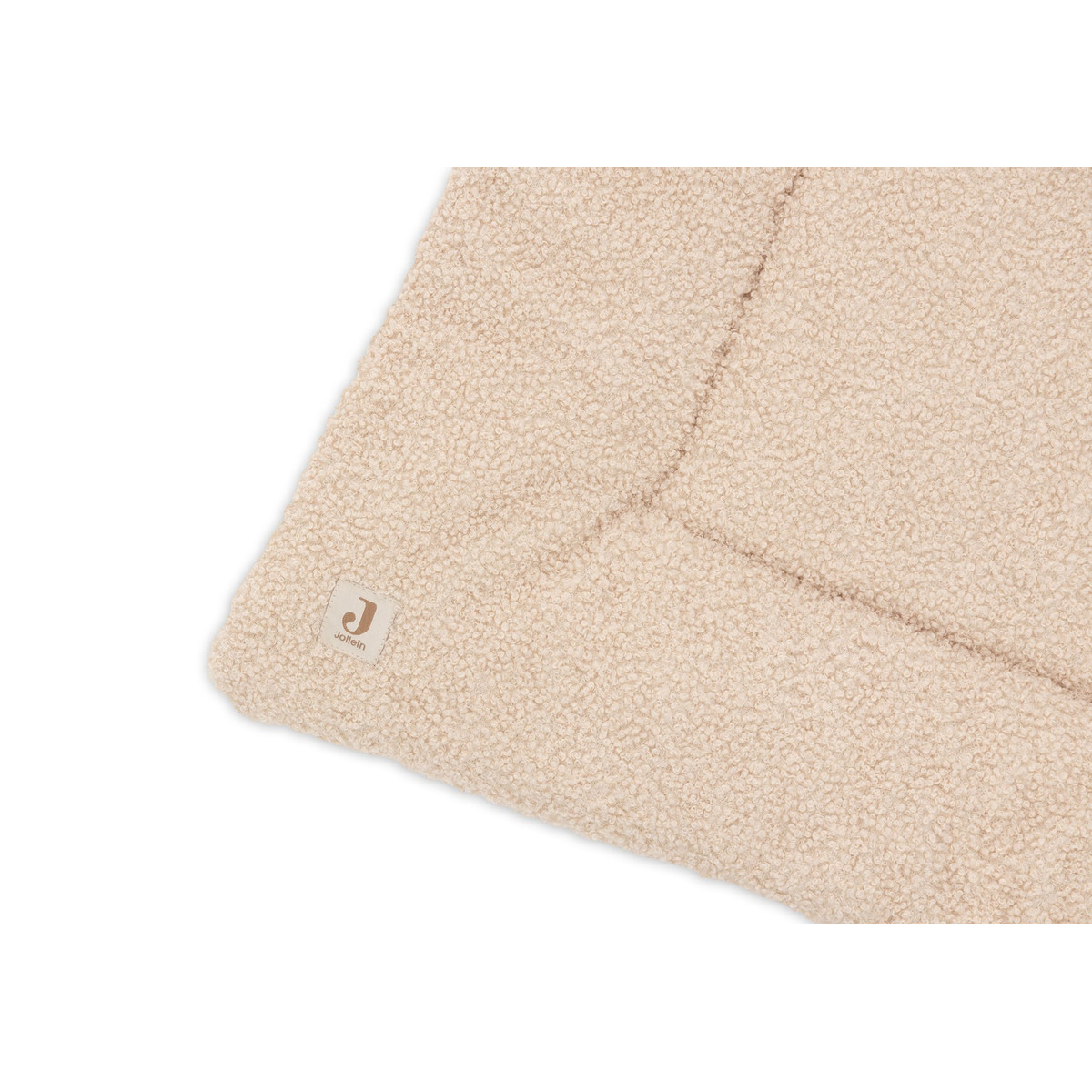 Jollein Boucle Naturel 100 x 100 cm Boxkleed
