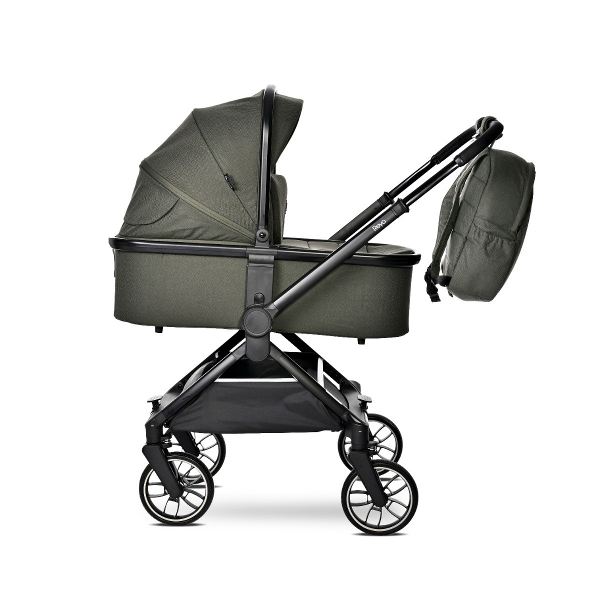 Lorelli Reya Green 3-in-1 Kinderwagen incl. Autostoel
