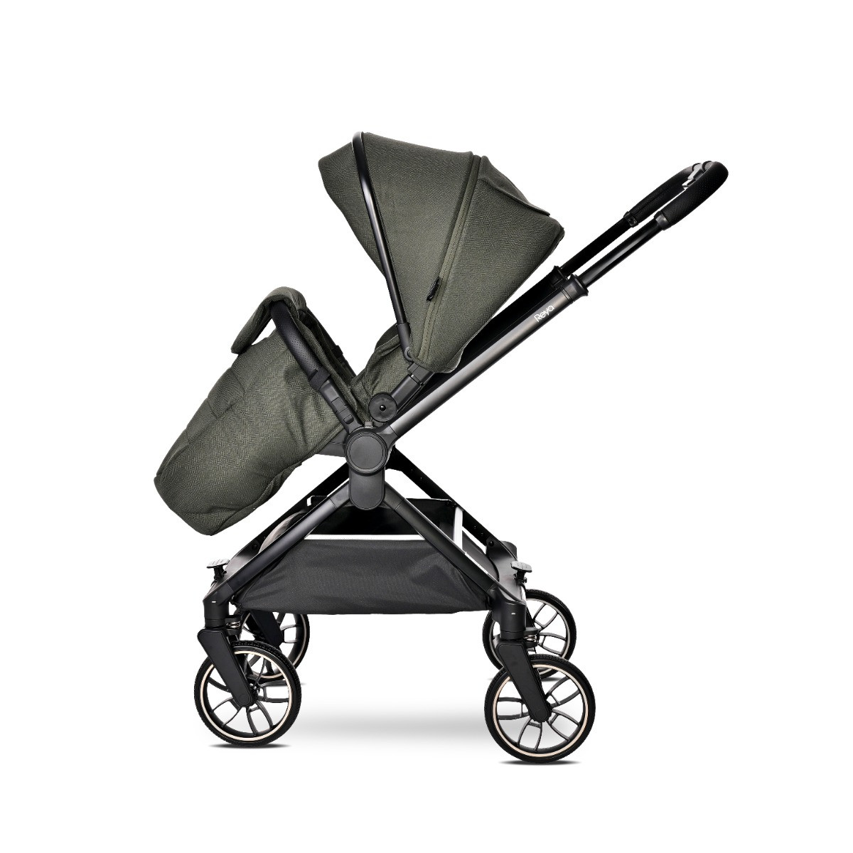 Lorelli Reya Green 3-in-1 Kinderwagen incl. Autostoel