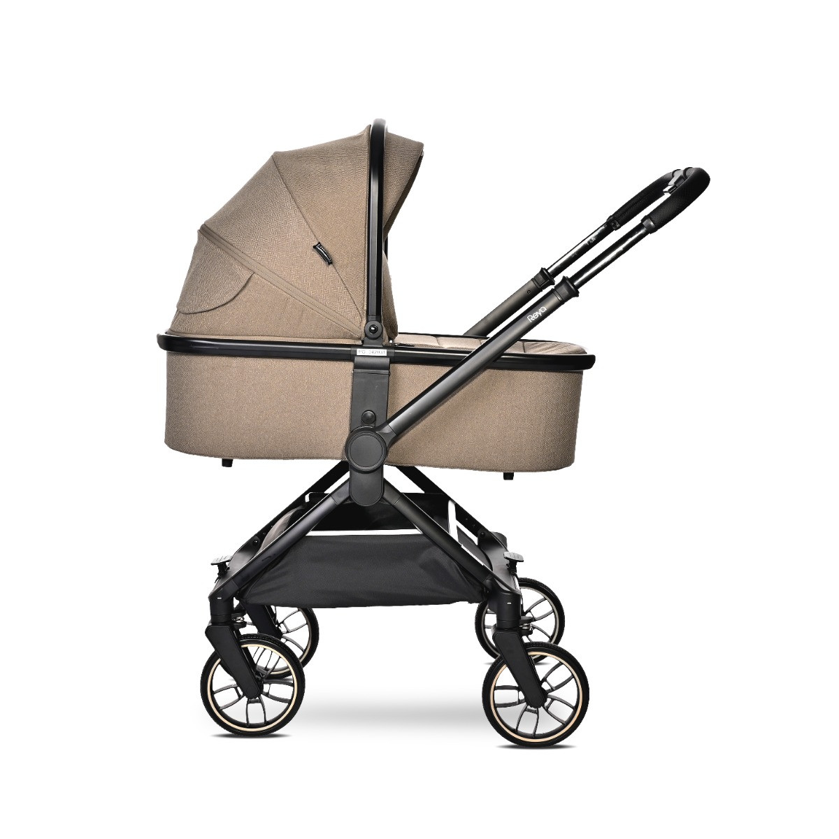 Lorelli Reya Brown 3-in-1 Kinderwagen incl. Autostoel