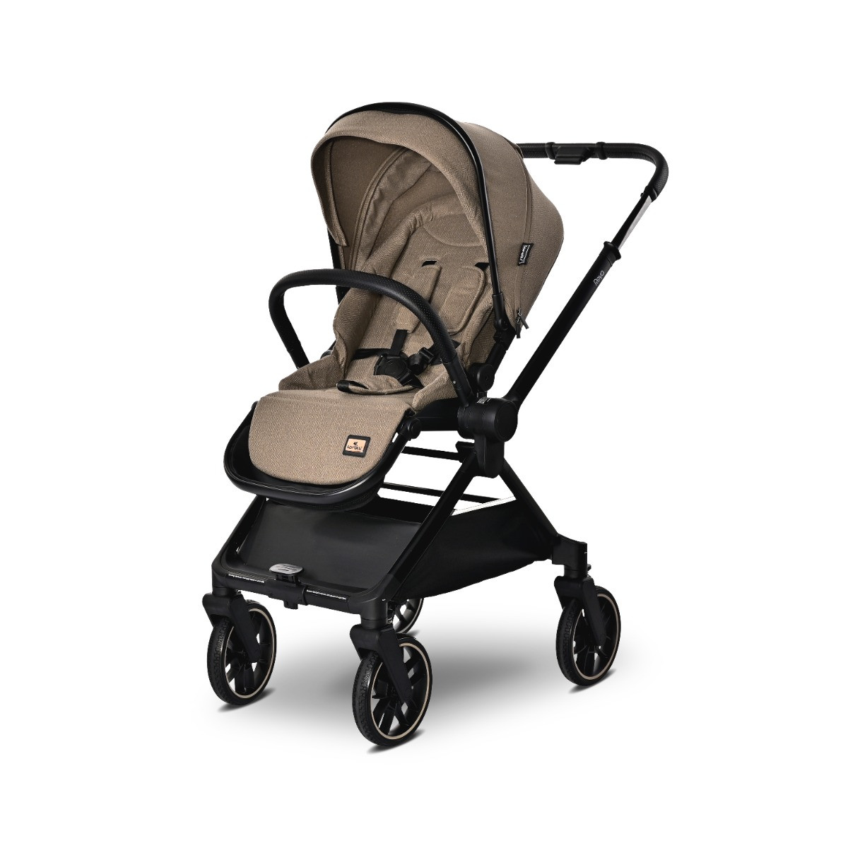 Lorelli Reya Brown 3-in-1 Kinderwagen incl. Autostoel