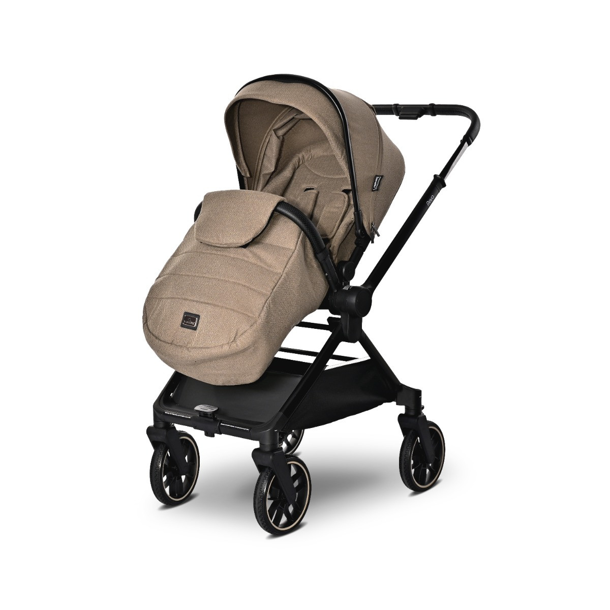 Lorelli Reya Brown 3-in-1 Kinderwagen incl. Autostoel