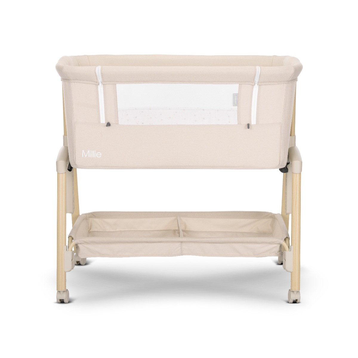 Lorelli Millie Beige Wieg Aan Bed