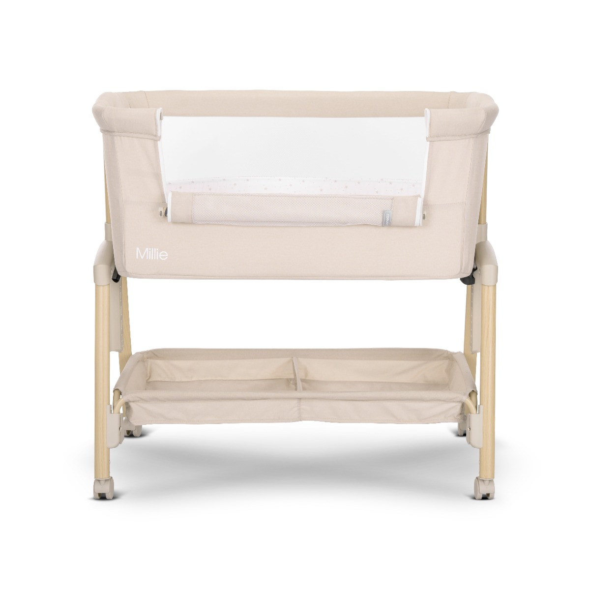 Lorelli Millie Beige Wieg Aan Bed