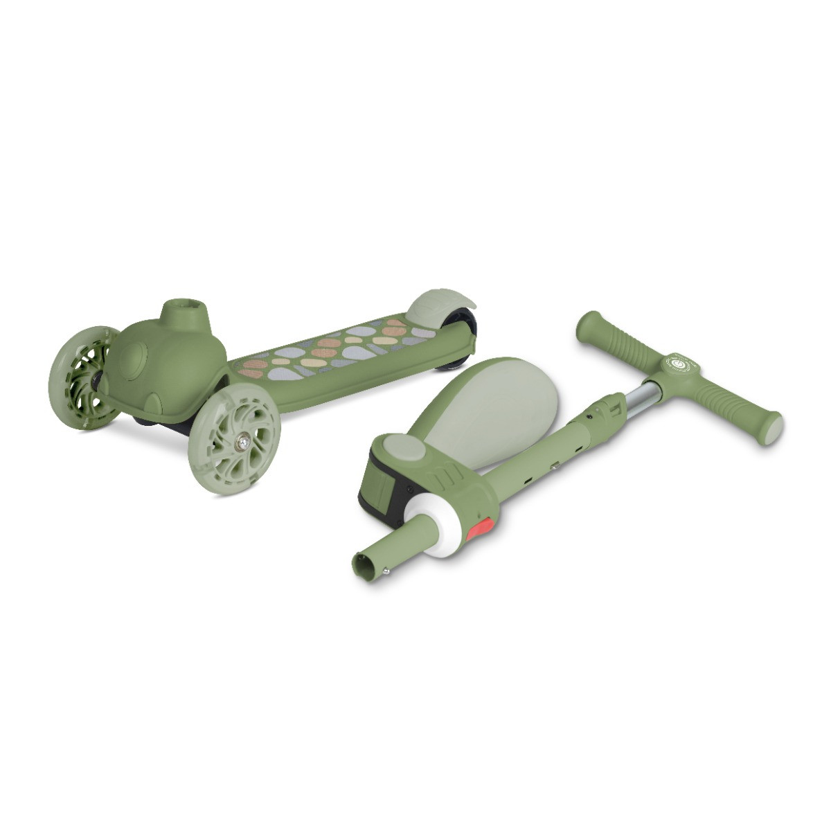 Lorelli Jetster Plus Green 2-in-1 Step/Loopfiets