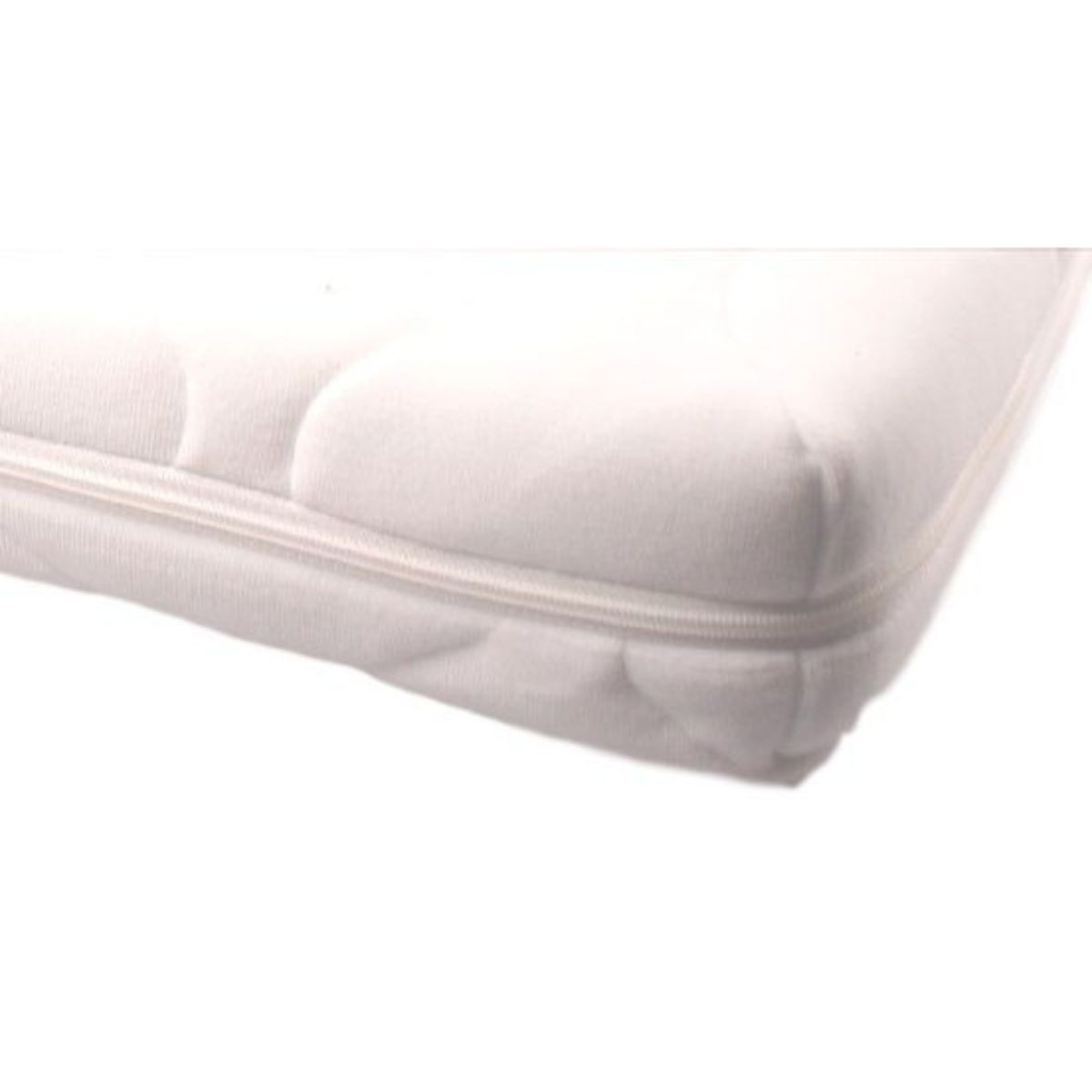 MamaLoes Luno Wave Wit 60 x 120 cm Ledikant + Ledikantmatras