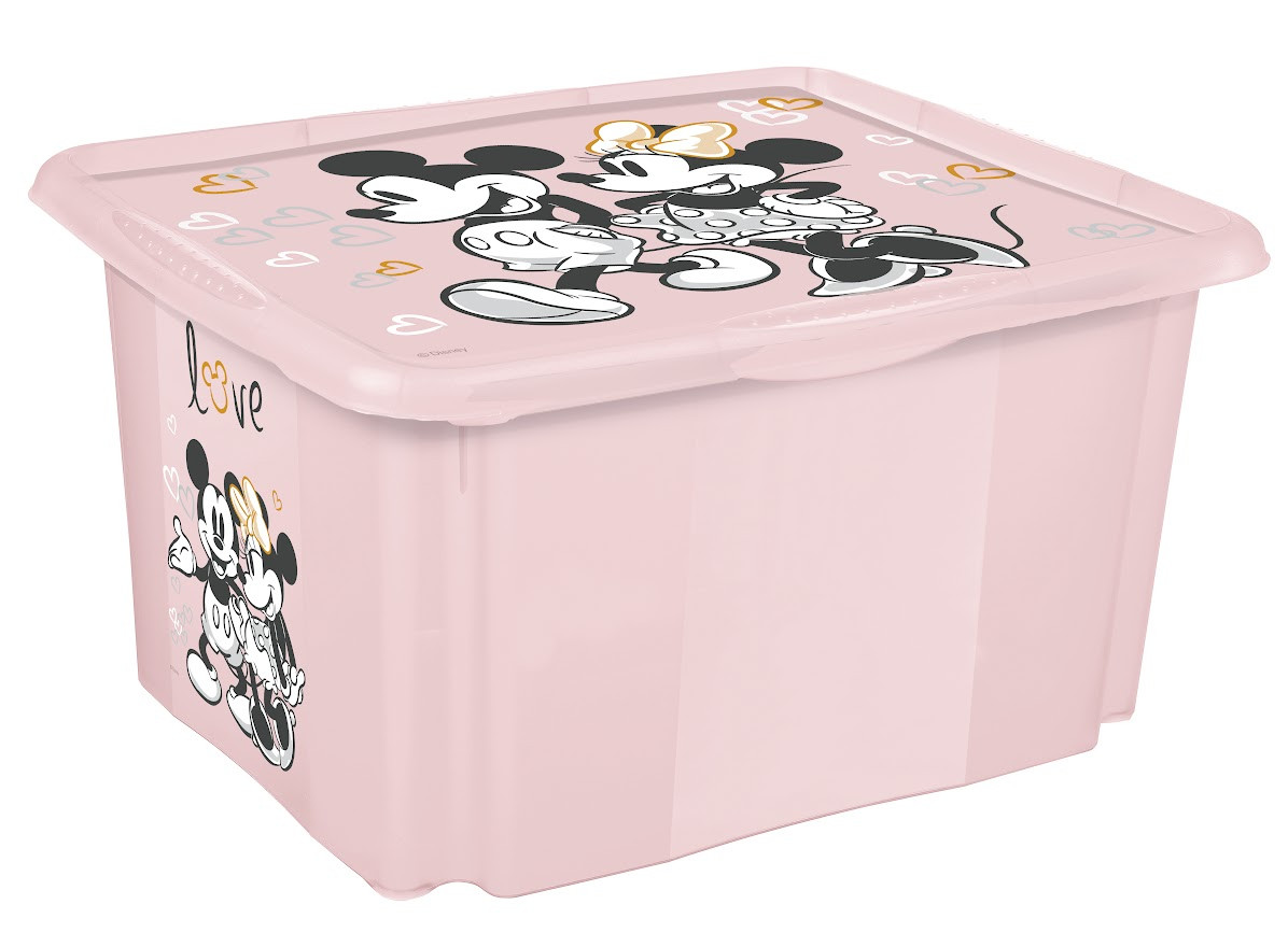 Keeeper Minnie Mouse Roze 24L Opbergbox