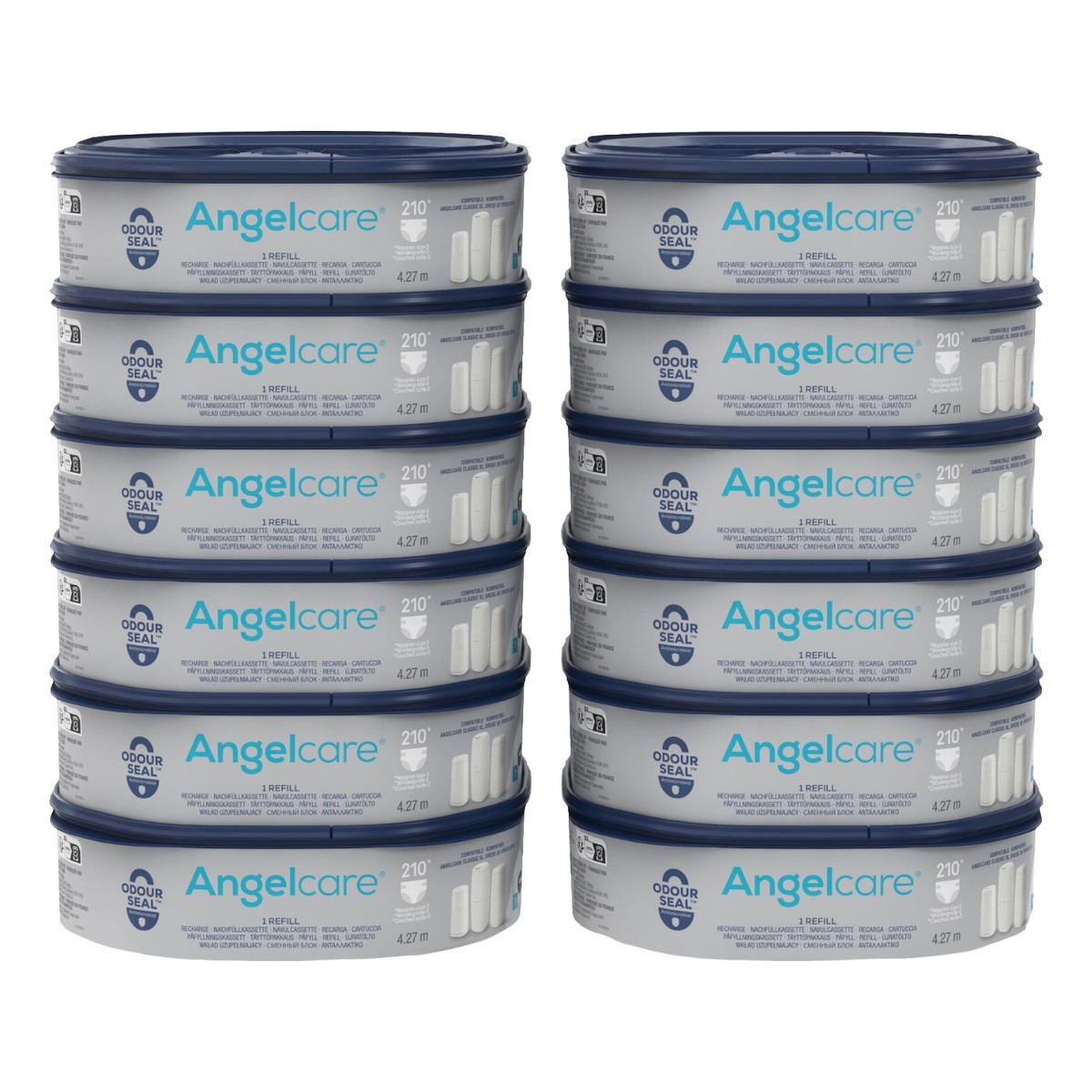 Angelcare Navulcassette 12-pack voor Dress Up en Classic XL