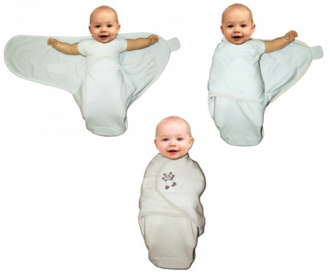 Bo Jungle Baby Wrap Grey Large Wikkeldeken