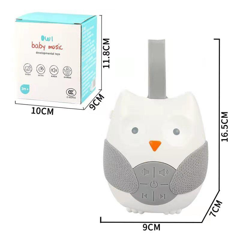 Eco Toys Uil Muziekdoosje