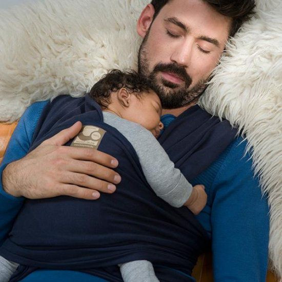 Babylonia Tricot-Slen Organic Moon Mist Grey Draagdoek