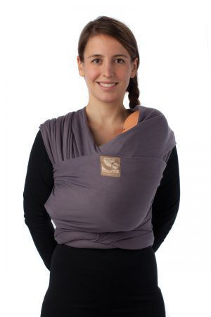 Babylonia Tricot-Slen Cool Navy Blauw Draagdoek