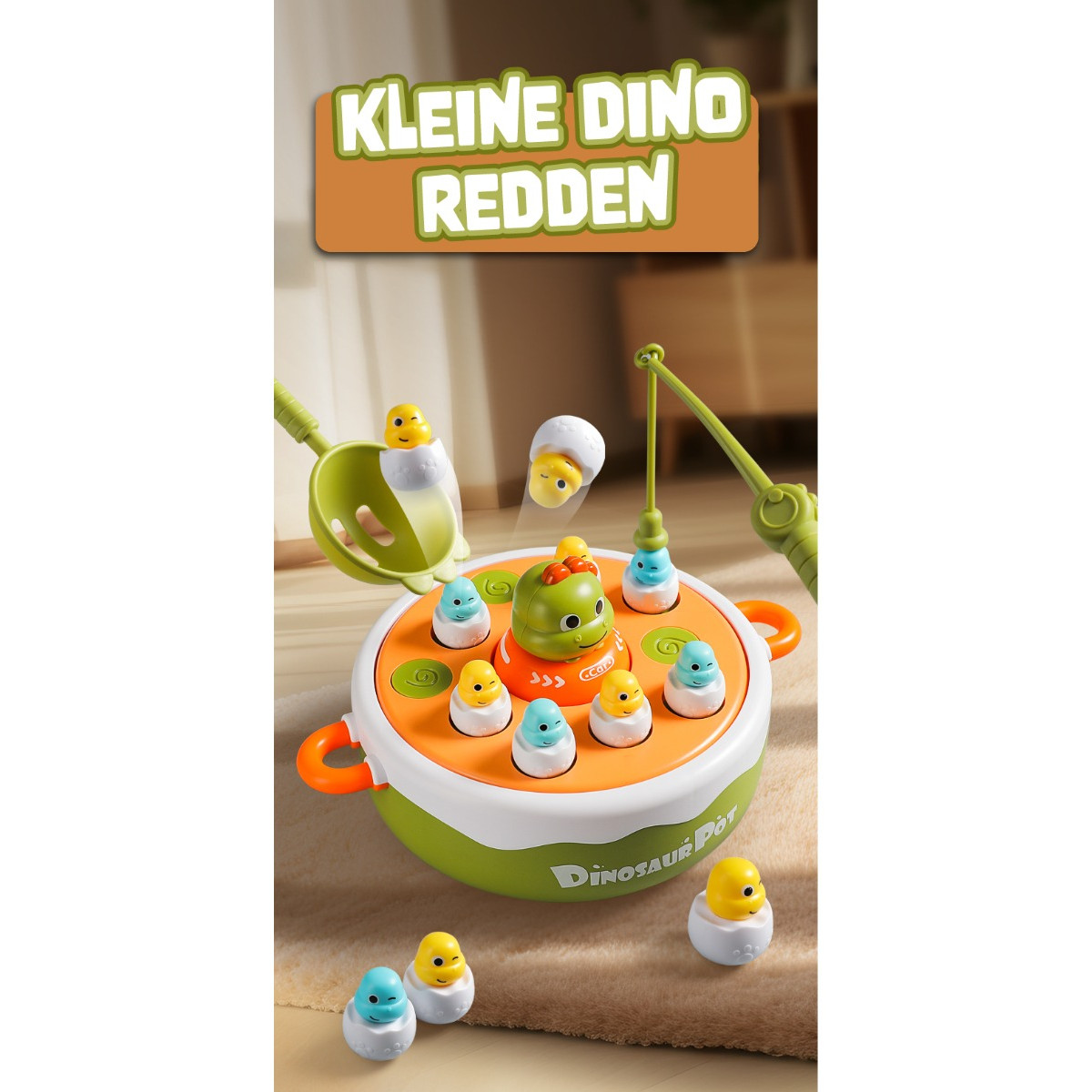 Eco Toys 5-in-1 Dinosaurus Spel Met Geluid