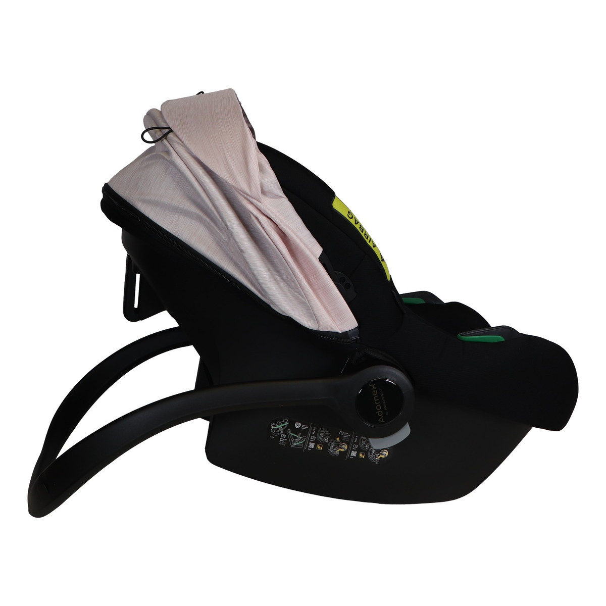 Adamex Belissa Pink/Gold 40-87 cm i-Size Autostoel