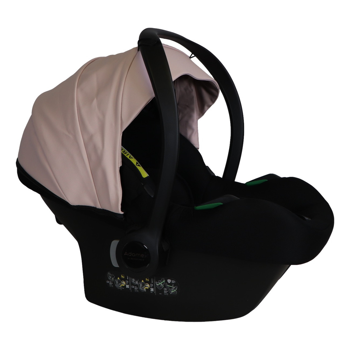 Adamex Quantum Star Pink 40-87 cm i-Size Autostoel