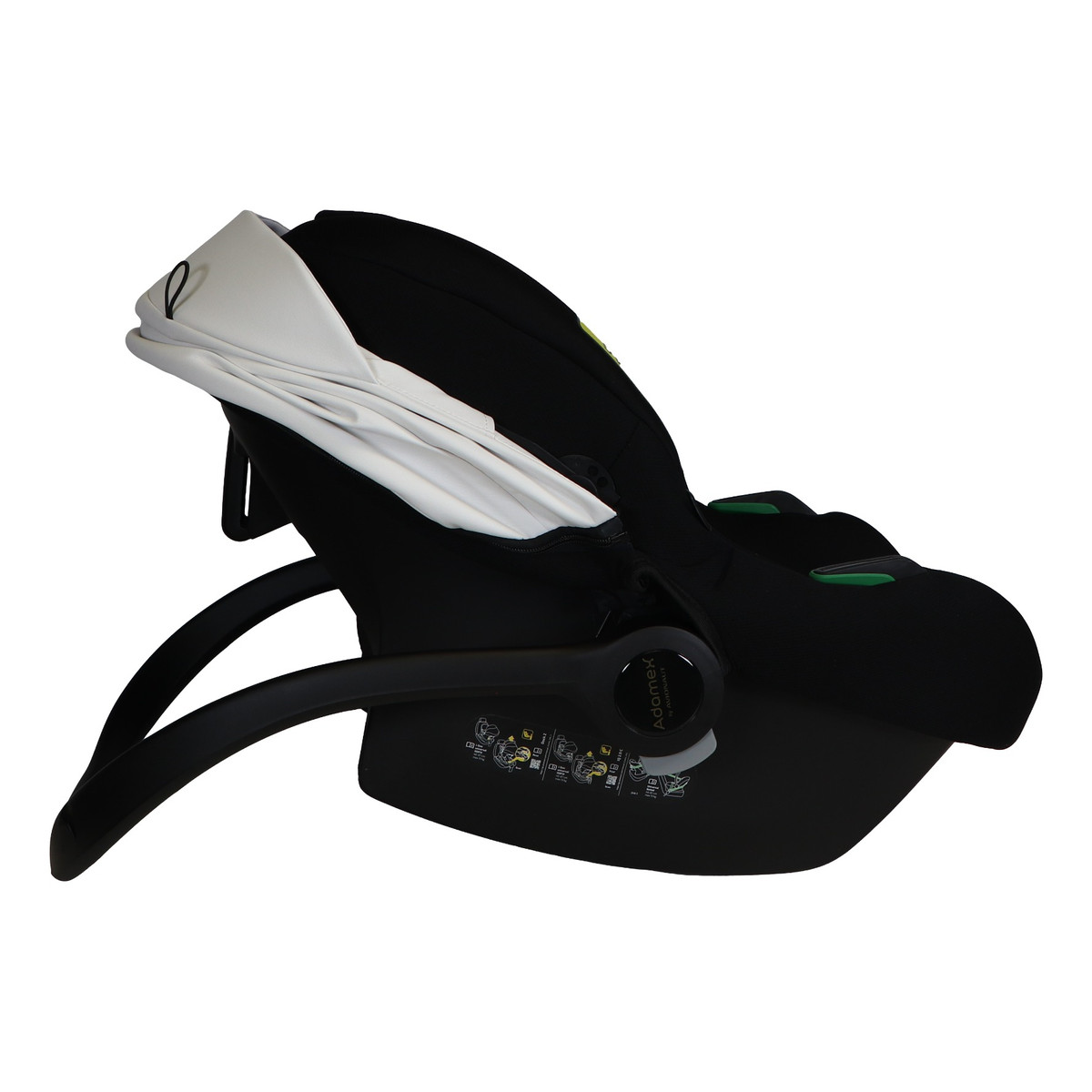 Adamex Quantum Star White 40-87 cm i-Size Autostoel