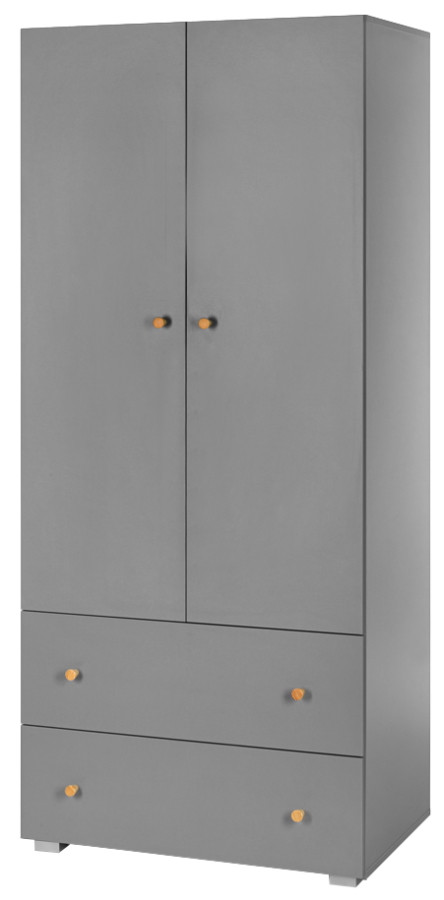 Babykamer Bo: Ledikant, Commode en 2-Deurskast