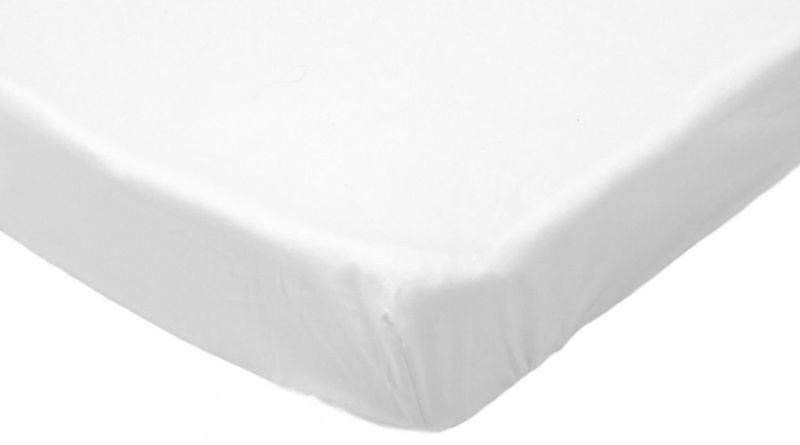 MamaLoes Wit 90 x 90 cm Boxmatras Hoeslaken