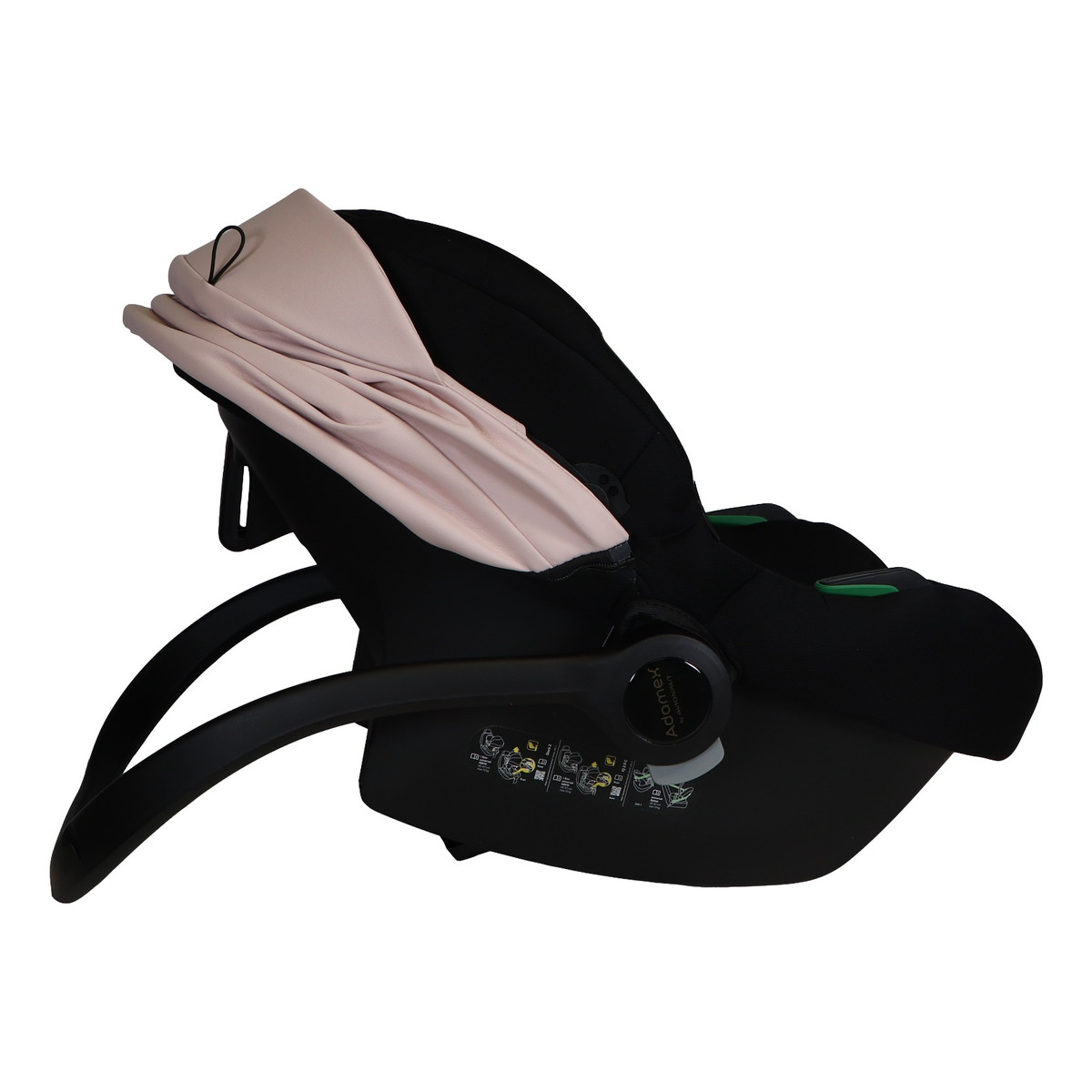 Adamex Quantum Star Pink 40-87 cm i-Size Autostoel