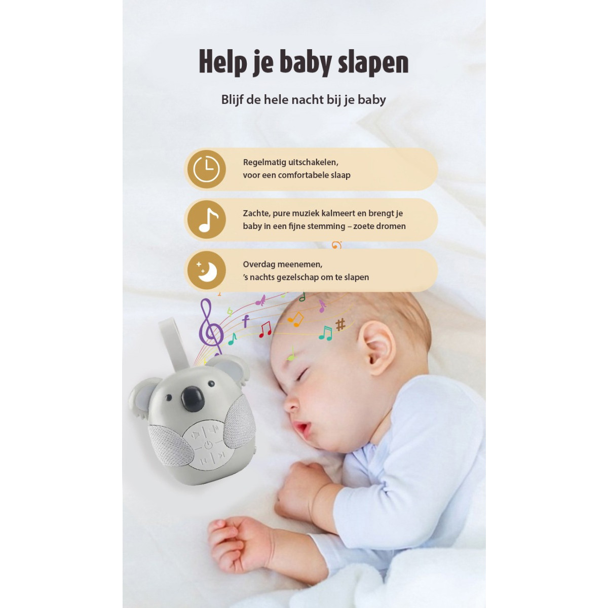 Eco Toys Koala Muziekdoosje