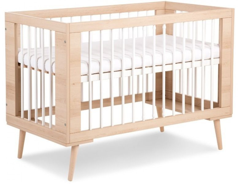 Babykamer Marloes Naturel: Ledikant, Commode & 3-Deurskast