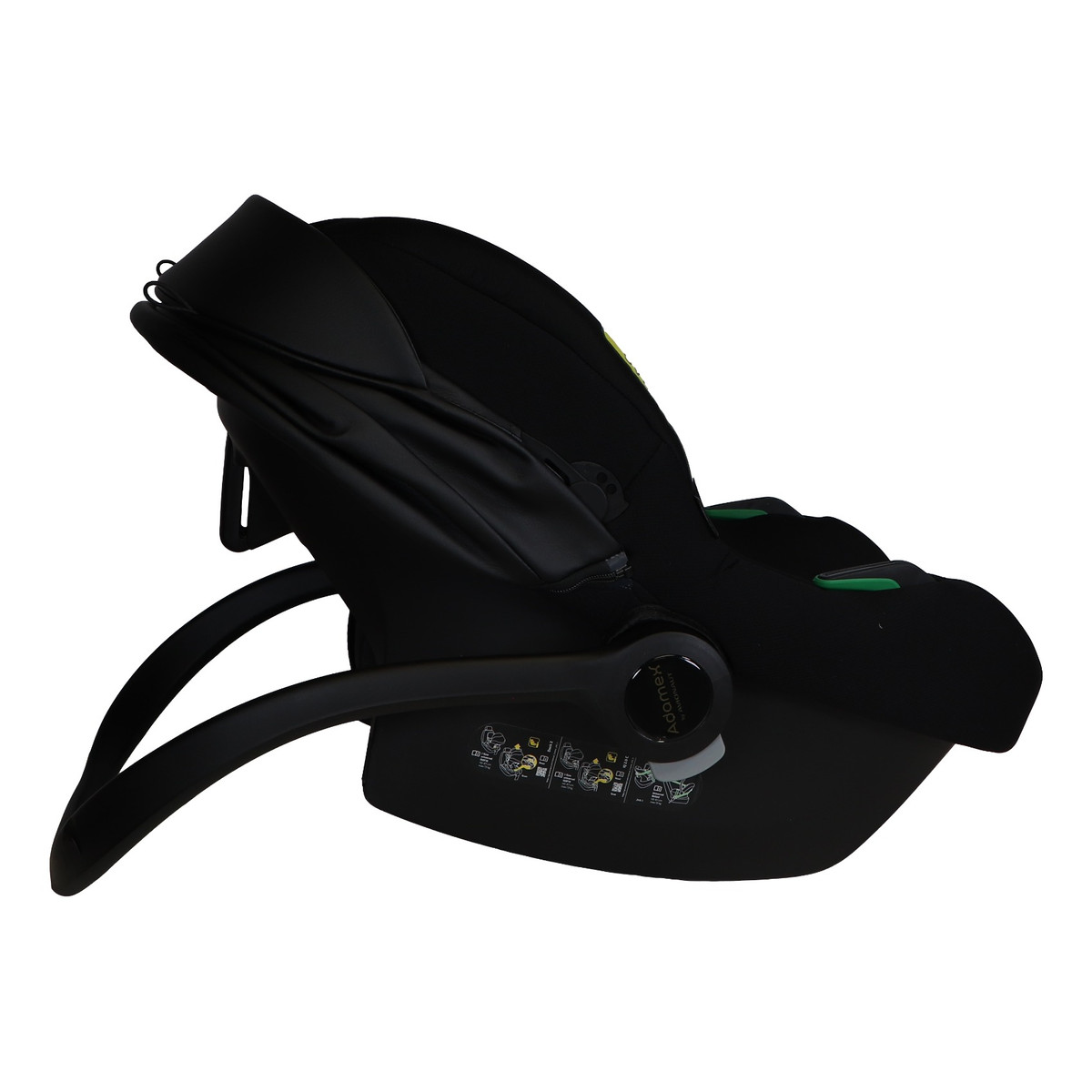 Adamex Quantum Star Black 40-87 cm i-Size Autostoel