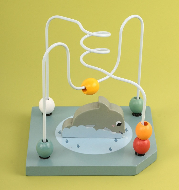 Eco Toys Oceaan Houten Activiteitenkubus