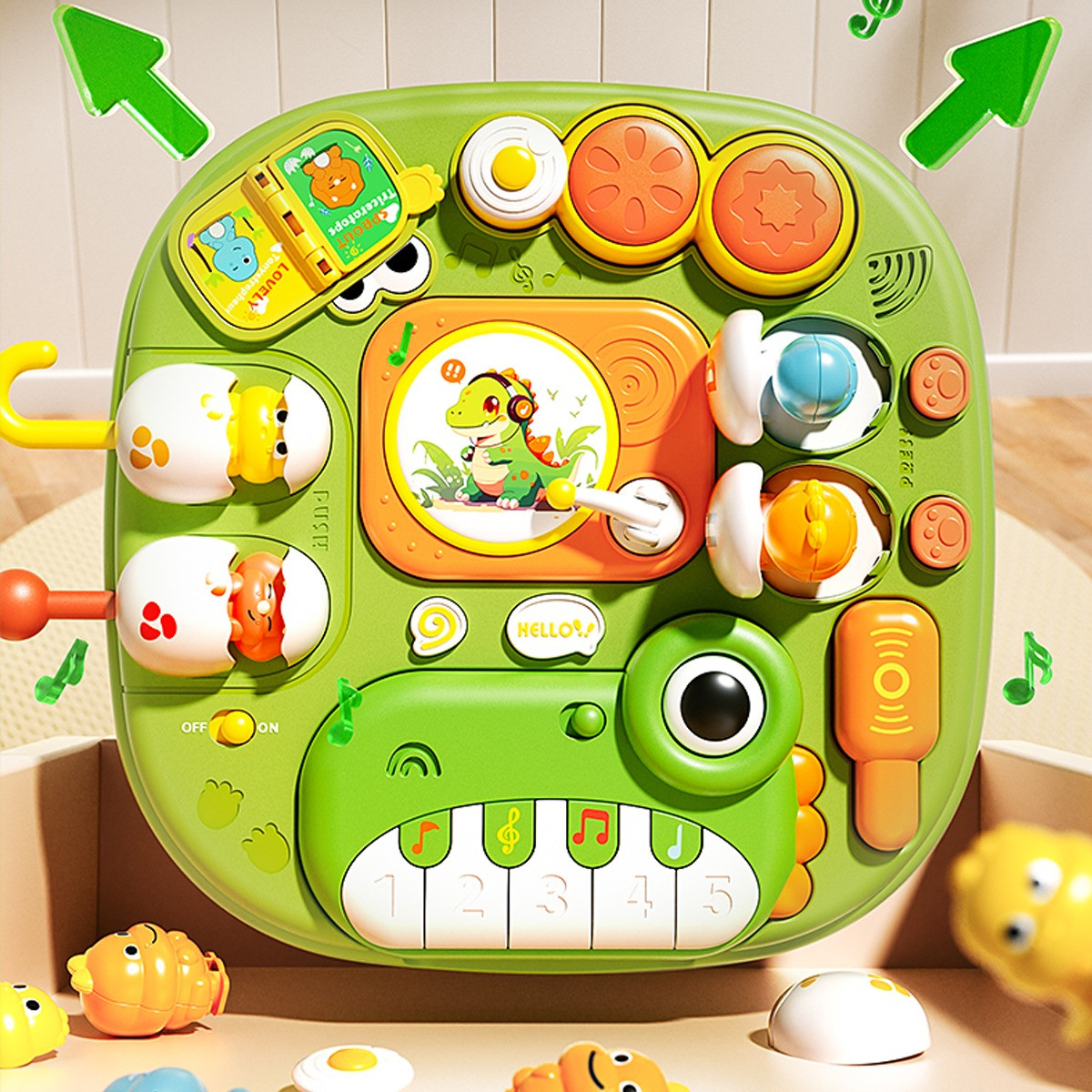 Eco Toys Dinosaurus Activiteiten Speeltafel