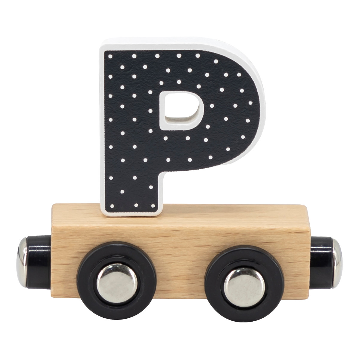 Tryco Houten Gekleurde Lettertrein - Letter P