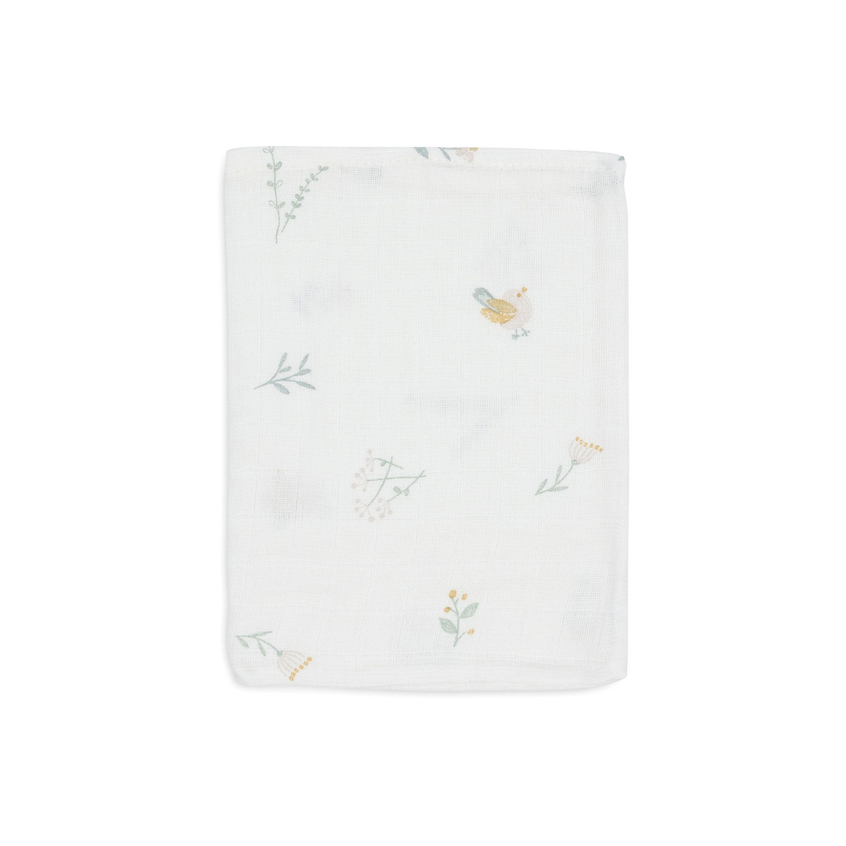Jollein Lovely Birds 3 Stuks Hydrofiel Washandjes
