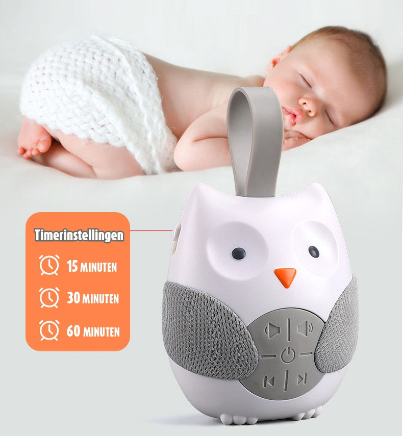 Eco Toys Uil Muziekdoosje