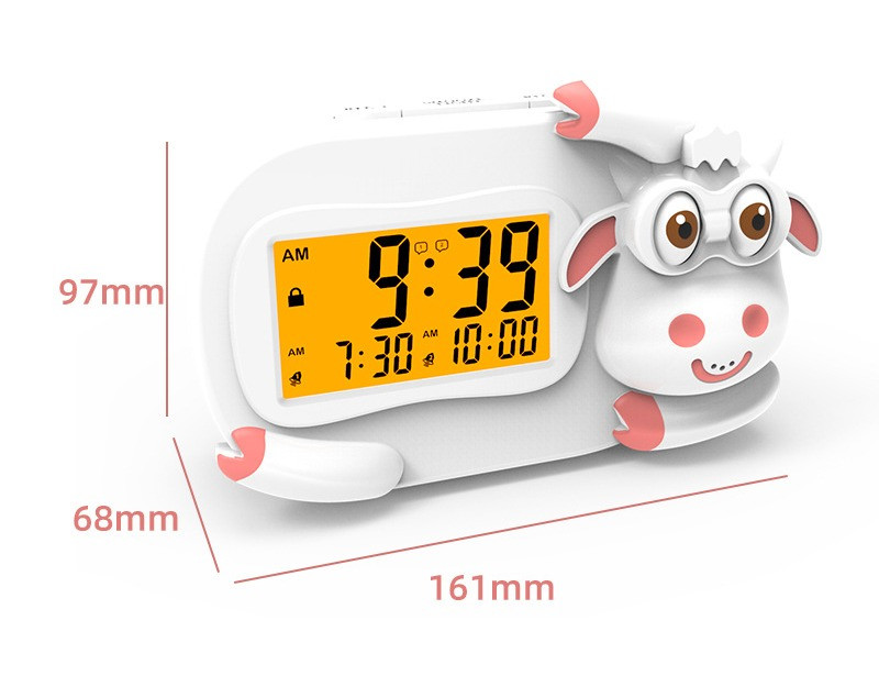 Eco Toys Koe Geel Digitale Kinderwekker Slaaptrainer