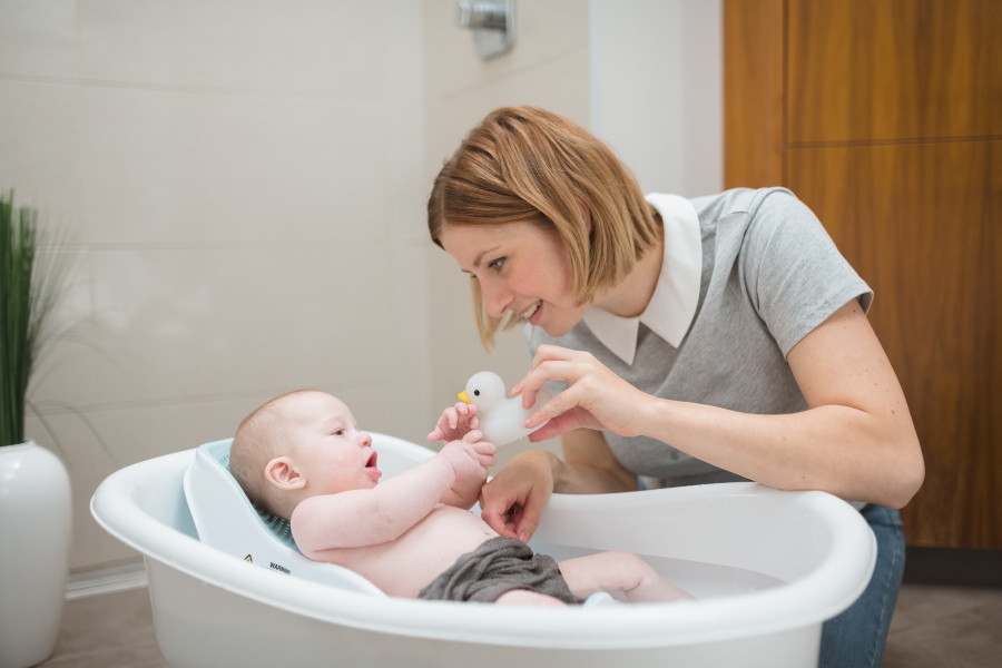 Angelcare Fit Blauw Badzitje