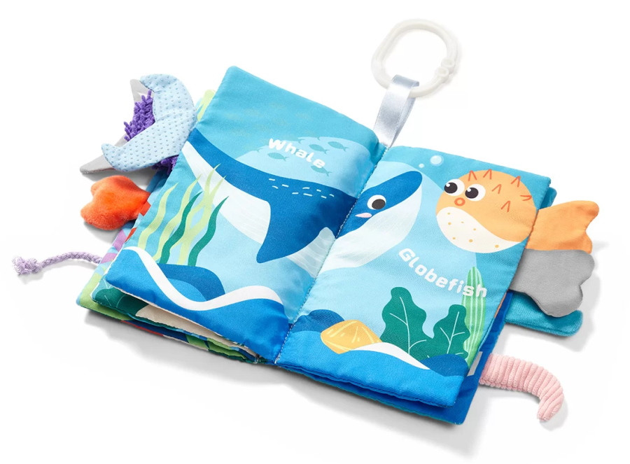 Baby Ono Go To The Ocean Zacht Buggyboekje