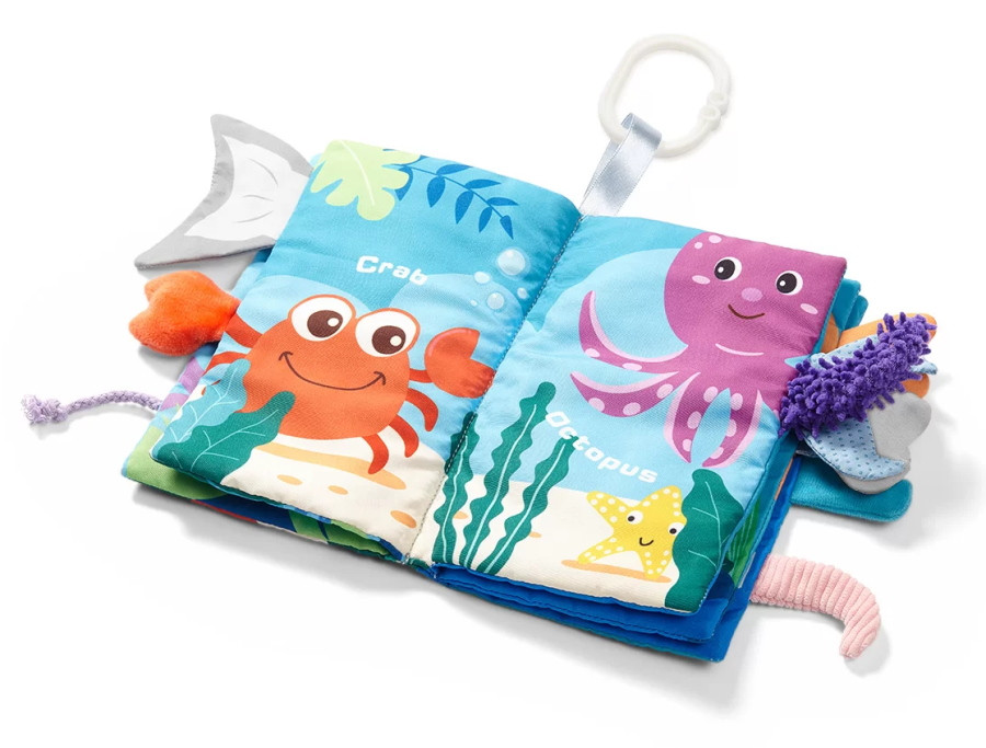 Baby Ono Go To The Ocean Zacht Buggyboekje