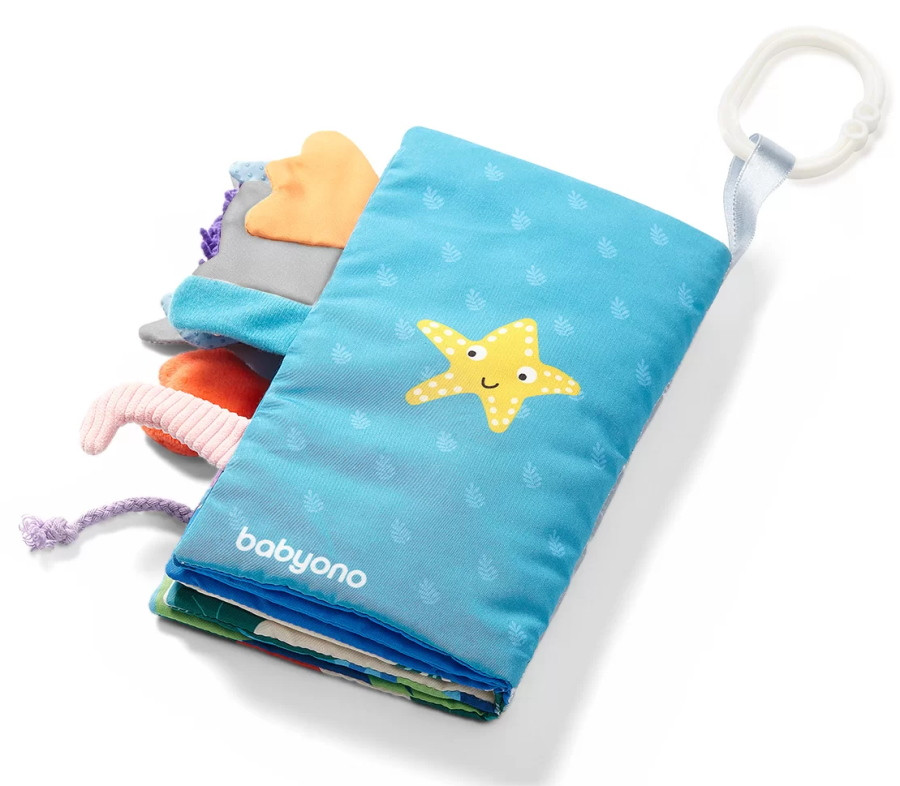 Baby Ono Go To The Ocean Zacht Buggyboekje