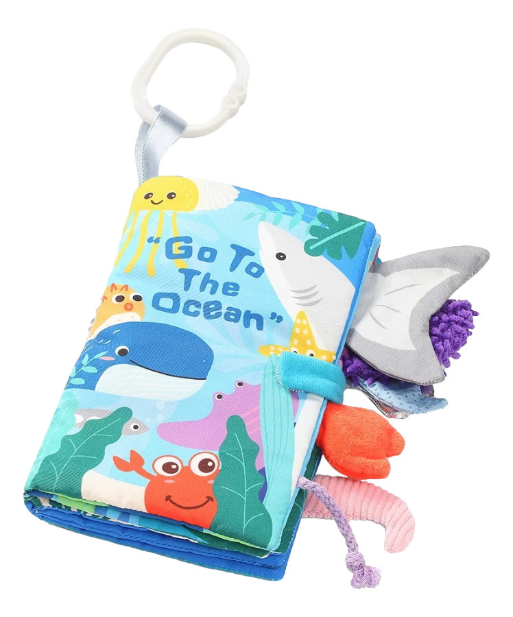 Baby Ono Go To The Ocean Zacht Buggyboekje