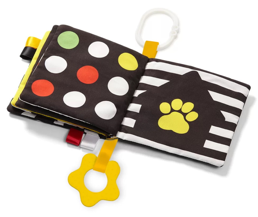 Baby Ono My Contrast Book Zacht Buggyboekje