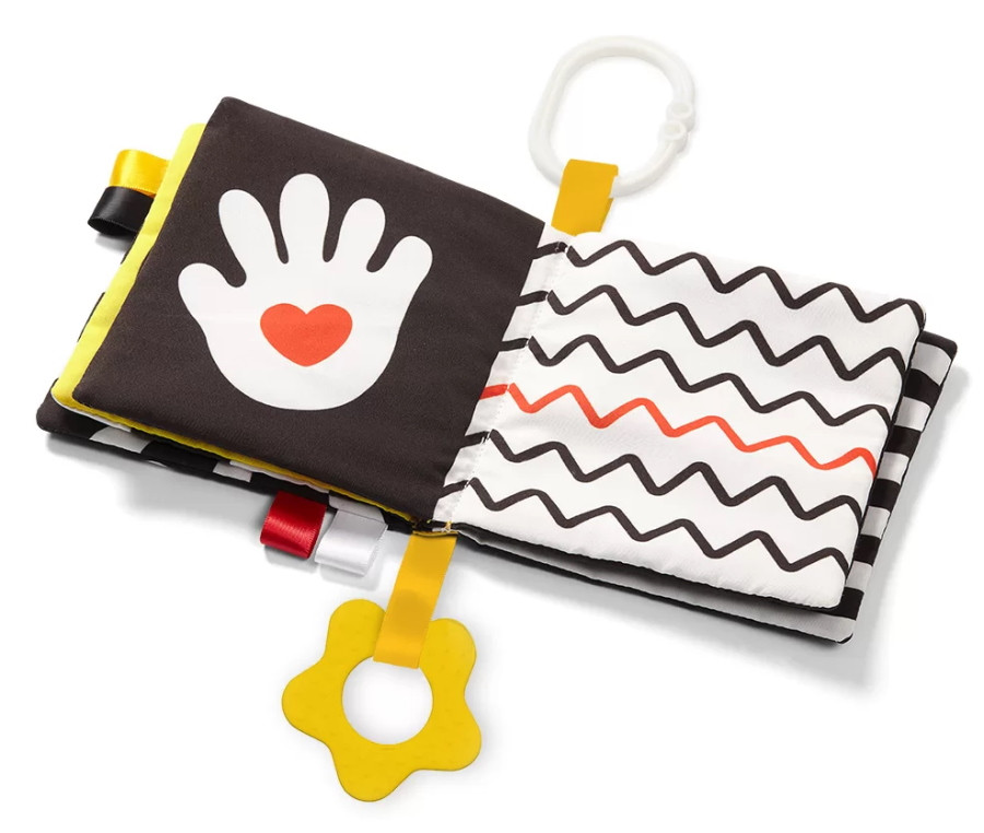 Baby Ono My Contrast Book Zacht Buggyboekje