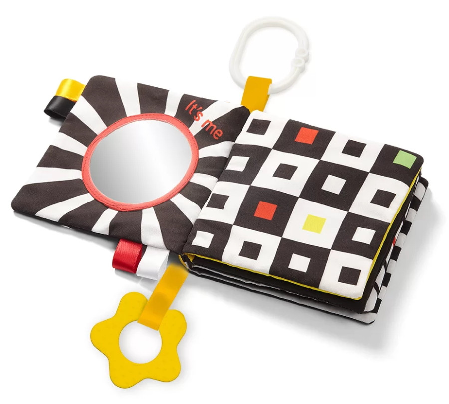 Baby Ono My Contrast Book Zacht Buggyboekje