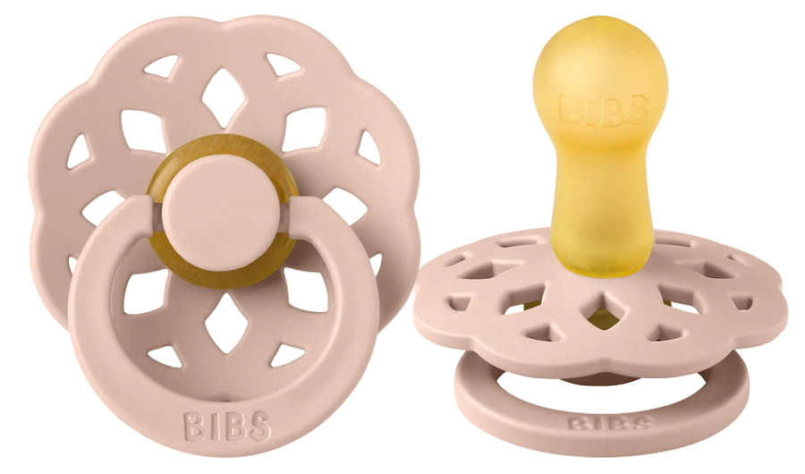 Bibs Boheme Blush 6-18 mnd Fopspeen