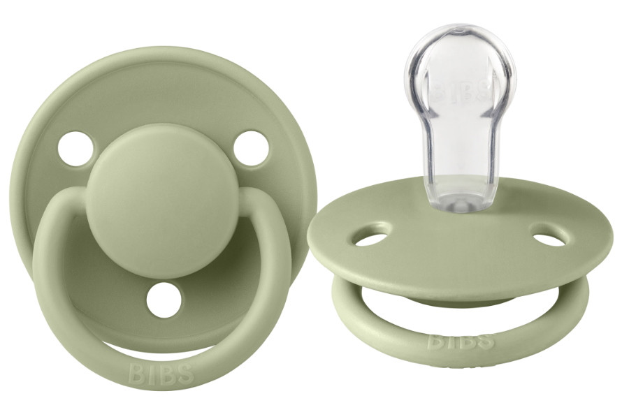 Bibs De Lux Sage Silicone Fopspeen