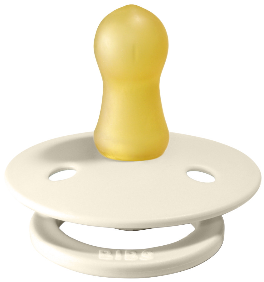 Bibs Ivory 0-6 mnd Fopspeen