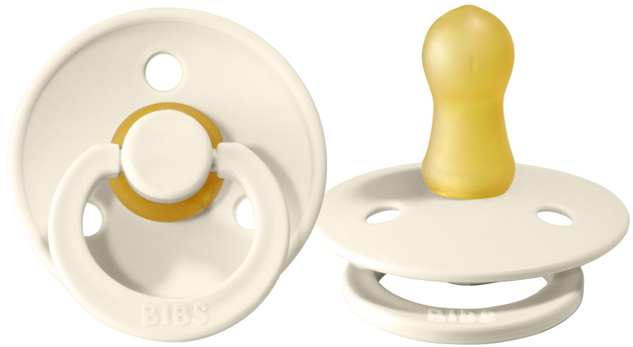 Bibs Ivory 0-6 mnd Fopspeen