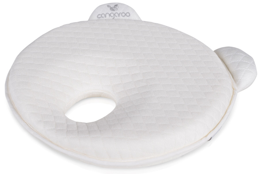 Cangaroo Pooh Wit Ergonomisch Hoofdkussentje