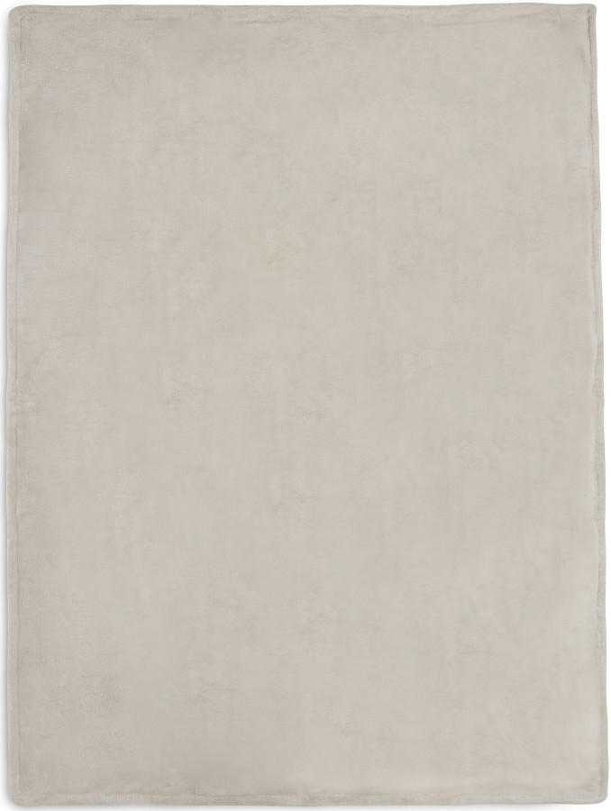 Jollein Basic Knit Nougat / Fleece 75 x 100 cm Wiegdeken