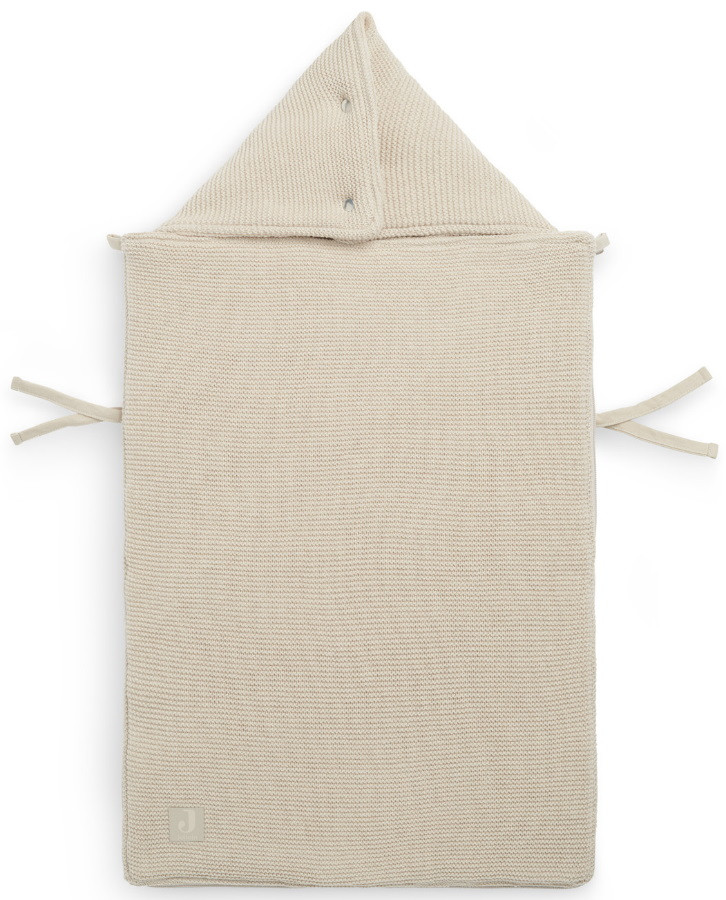 Jollein Basic Knit Nougat 3/5 punts 0-9 Maanden Autostoel Voetenzak