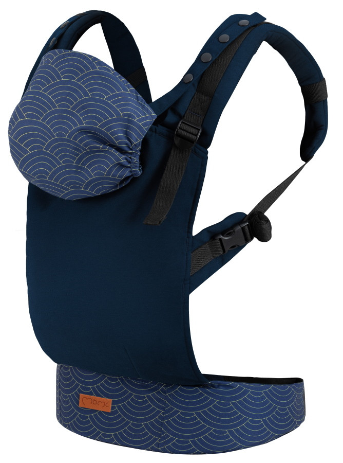 Momi Collet Navy Blue Ergonomische Draagzak