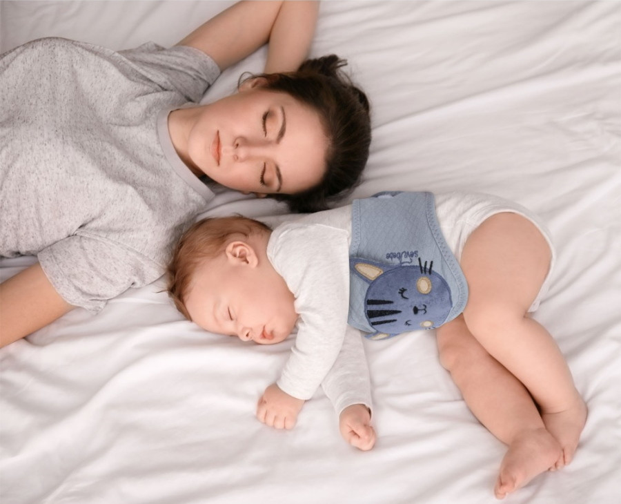 Sevibaby Anti-Colic Grijs Kat Warmte Riem